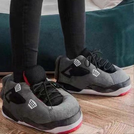 Tøfler som ser ut som joggesko - Kreative, myke og varme vintersko for hverdagsbruk