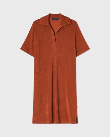 Lexington Luomupuuvilla frotee polomekko, sininen