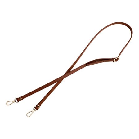 120 cm Läderrem Handväska Bälten LÄTT KAFFE