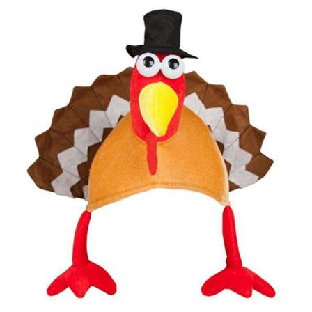 Rolig Carnival Chicken Leg Hat Christmas Thanksgiving Kepsar Turke