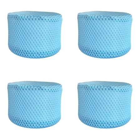 4-pack skyddsnät kompatibla med Mspa Spa-filter, endast nät C-maskpåse