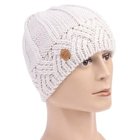 Dam Höst Vinter Mössa Bonnet Femme Tjock Varm Stickad Cap