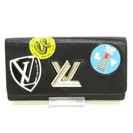 Louis Vuitton Vintage, Pre-owned Leather wallets Zwart, Dames, Maat:ONE Size