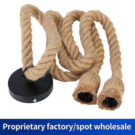 E27 Retro Pendellampa Rep Chandelier Hamparep 220v (glödlampa ingår ej) 100cm Kabel Pendellampa Armatur För Bar Rep Café Trapprestaurang Stu