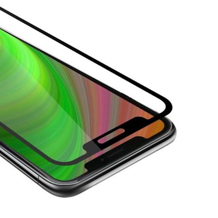 Helskärmshärdat glas för Apple iPhone 13 Skyddsfilm i TRANSPARENT med SVART härdat härdat glas