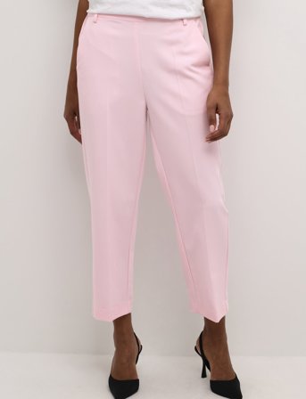Kaffe Kasakura Hw Cropped Pants - Pink - 38
