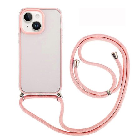 For iPhone 14 Plus 3-i-1 PC + TPU Transparent Telefondeksel