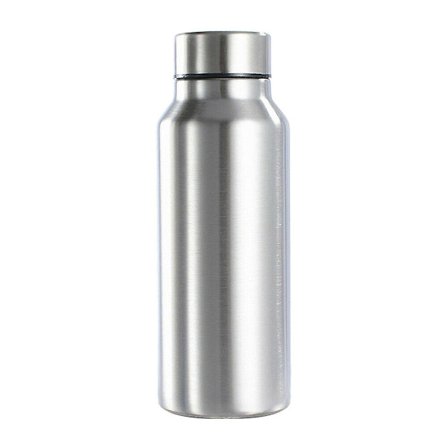 650ml/1000ml sportvattenflaska i rostfritt stål Enkellagers robust vattenkopp Metallflaska Dryckesartiklar Camping Sport Gym
