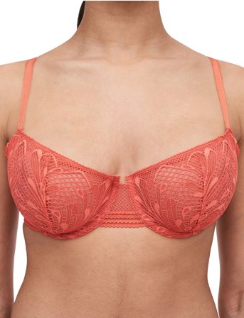 Passionata Thelma Half-Cup Bra - Orange - D x 70