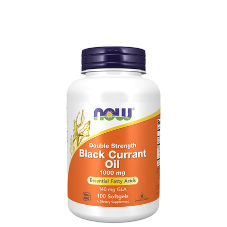 Now Foods Black currant oil Double Strength 1000 mg 100 kapsler