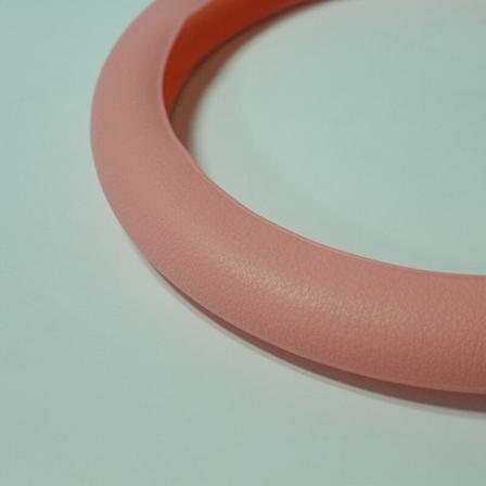 (Rosa)Bilstyling DIY Multi hud Mjuk silikon Cover Bilrattshandske Bilar Dekorationstillbehör Pink