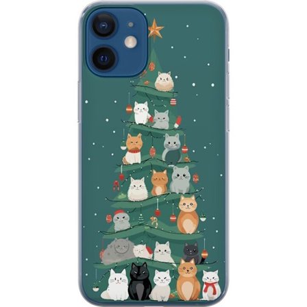 Kompatibel Mobilcover til Apple iPhone 12 Juletræ