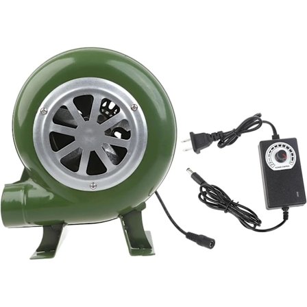 Kraftfull BBQ Fläkt Grill Koltändare BBQ Fläkt, Rök Elektrisk Fläkt AC100-240V 2900rpm Justerbar Snabb 80W-Euro Standard/NC/