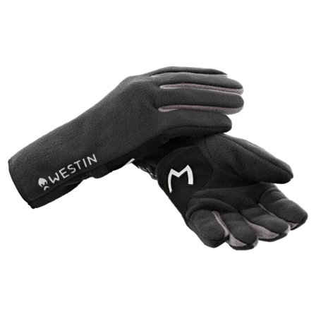 Westin Full Fleece Gloves Carbon Black - XL