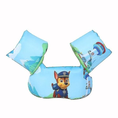 Flydevest til småbørn, svømmevest, flydehjælpemiddel til småbørn, piger og drenge, børneflydeveste Blue Barking