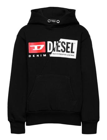Sgirkhoodcuty Over Sweat-Shirt Black Diesel