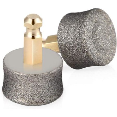 2025 Senaste Modell Hund Nagel Slipmaskin Ersättningshuvud - Ersättningstips med Diamant för Nagel Slipmaskin för Husdjur - 2-pack Professionell Hund 