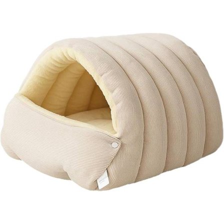 Kattehus Indendørs Aftagelig og Vaskbar Sovende Kurv Kattehule til Stue Soveværelse og Altan, Blød Hul Rede til Katte Killinger og Små Hunde