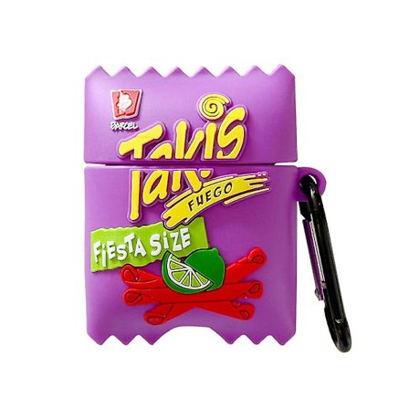 Yhteensopiva Airpod-kotelon kanssa 1/2/pro Takis-perunalastut Söpö Kawaii-sarjakuva 3d Silikoni Muotisuoja Kotelo Airpod-kotelolle