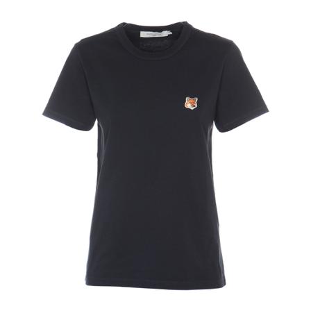 Maison Kitsuné T-Shirts blå, Dam, Dam, Storlek: M