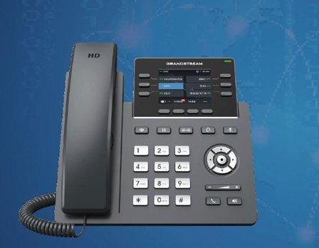 GRANDSTREAM Ip Phone Black 4 Lines Tft