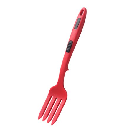 Bestik Gaffel Madlavningsredskaber Multifunktionel Spaghettiske Silikon Gaffel Salatskeer Piske Serveringsfest Frugt Dessert