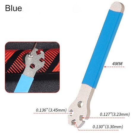 Cykel-eger-nøgle Hjul-eger-nøgle BLÅ