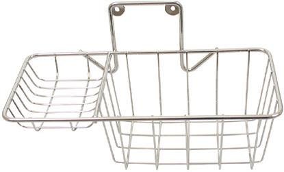 Habo 2184 Dusjkurv 134 x 305 mm, hvitlakkert, Baderom