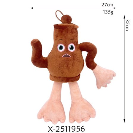 Shan Hai Jing tungtungtung Haj Figur Plyschleksak Docka