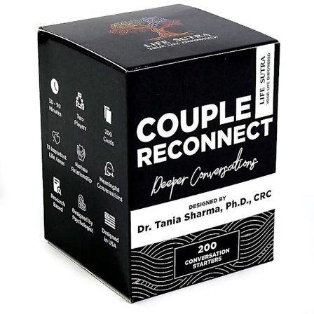 Koppla Reconnect-spel för gifta par - 200 samtalskort - hett!