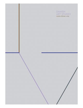 Danish Art Studio #5 Home Decoration Posters & Frames Posters Graphical Patterns Multi/mönstrad Mette Ditmer