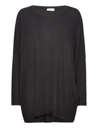 Wa-Sim 4 T-shirts & Tops Long-sleeved Svart Wasabiconcept*Betinget Tilbud
