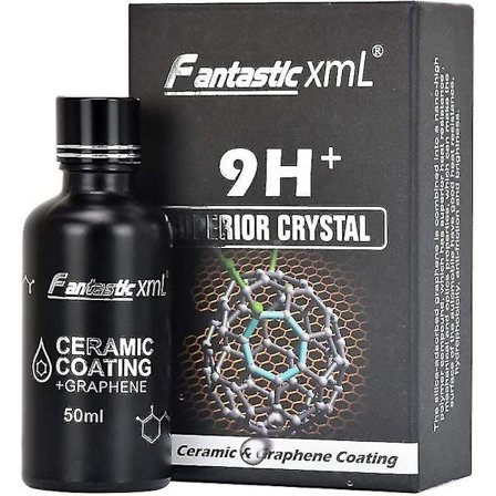 Højglans 9h+ Nano Keramisk Coating til Bil, Anti-ridse Super Hydrofobisk Flydende Pro Premium Keramisk Coating Bil Poleringsmiddel Lakforsegling 