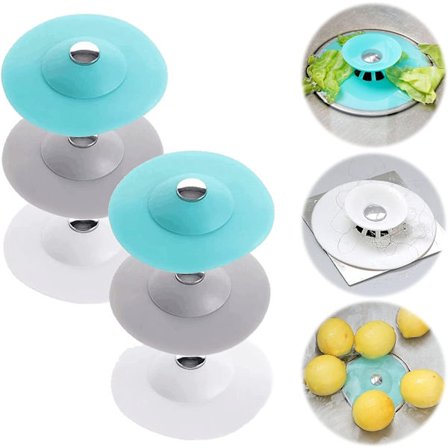 6-pack universella köksavloppsstopp luktfri badrum