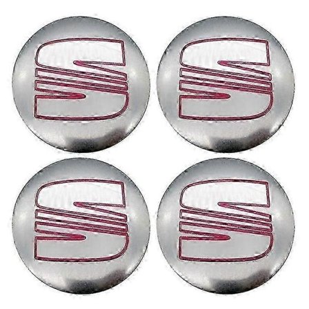 4 st 56mm 60mm Bilhjul Navkapsel Fälglock Emblem Dekaler Tillbehör För Seat Ibiza 6j 6l Fr Ateca Altea Xl Leon 2 Leon