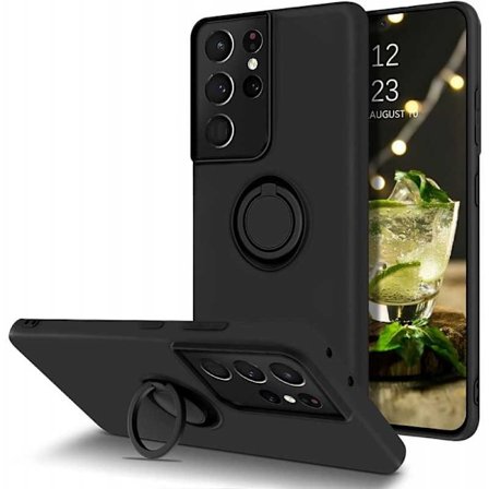 Samsung S21 Ultra iskunkestävä kotelo CamShield-renkaan pidikkeellä