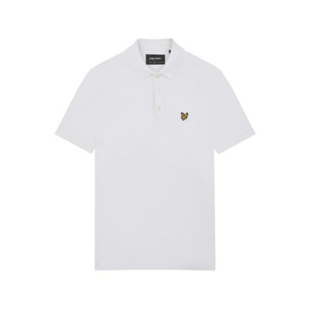 Lyle & Scott, Polo t-shirt Wit, Heren, Maat:M,Katoen