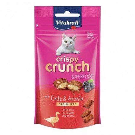 Vitakraft Crispy Crunch Gusto Anatra&Aronia Snack Gatti Adulti