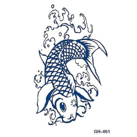 Unisex Arm Body Temporary Tattoo Magic Sticker Waterproof Long Lasting Body Art Stickers