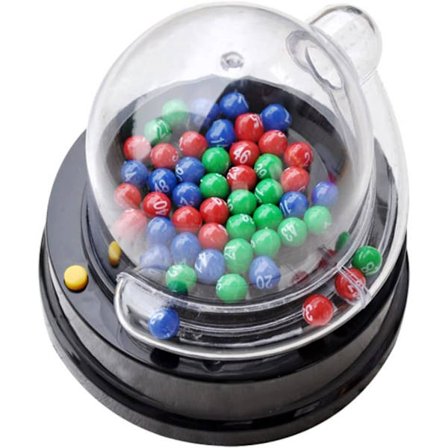 Bingo Lotto Spill Elektrisk Lotto Ball Maskin Mini Lotteri Maskin Port