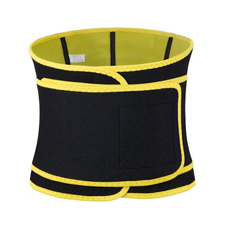 Mavekorset til kvinder, kropsformende bælte, bodybuilding, justerbar velcro, forstærket mavebælte