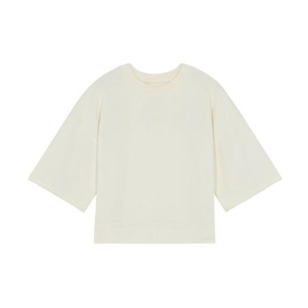 Ba&Sh Garry Sweatshirt Hvid, Dame Bluser