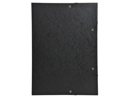 Exacompta Gummibandsmapp 3-klaff A3 600g svart - Lyreco - Kontorsmaterial > Mappar och plastfickor > Gummibandsmappar 3-klaff - Kartong