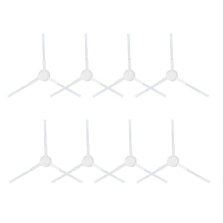 8 stk. til Xiaomi E10 E12 B112 robotstøvsuger reservedele sidebørste tilbehør