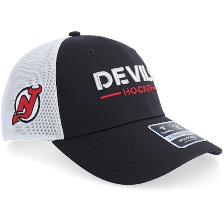 Fanatics - Negro trucker Gorra - New Jersey Devils Auth Pro A Mesh Black/White Trucker @ Hatstore