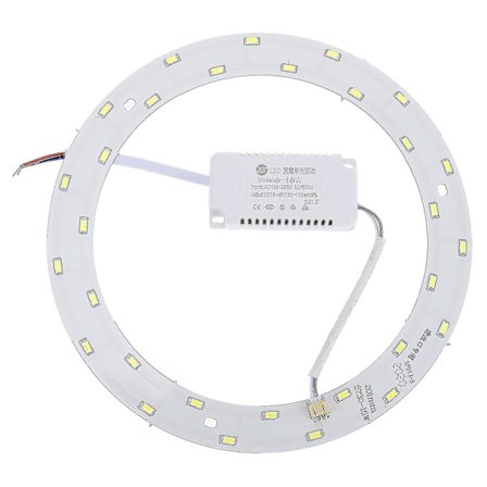 15W 220V-240V SMD 5730 30-LED Magnetisk Sirkulær LED Panel Bar Lampe LED Taklampe (Ren Hvit Lig