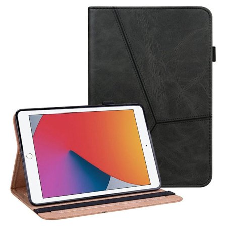 Til iPad 10.2 (2021)/(2020)/(2019) Almindeligt PU-læder tabletcover