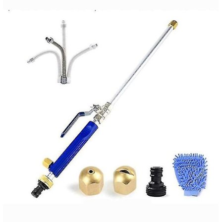 6 stk Høytrykks Sprøytepistolsett for Hage, Bil, Rengjøring