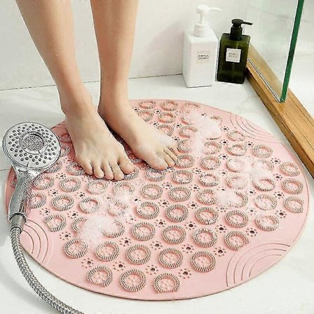 Pvcbadmatte Massasjerund Sklisikker Dusjmatte Baderom Matte Dusj