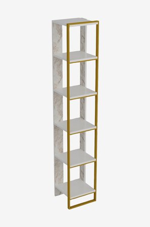 Hanah Home - Bokhylla - Vit - Bokhyllor - Från Homeroom